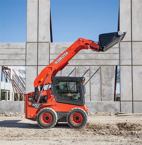 stand on skid steer kubota|kubota compact skid steer.